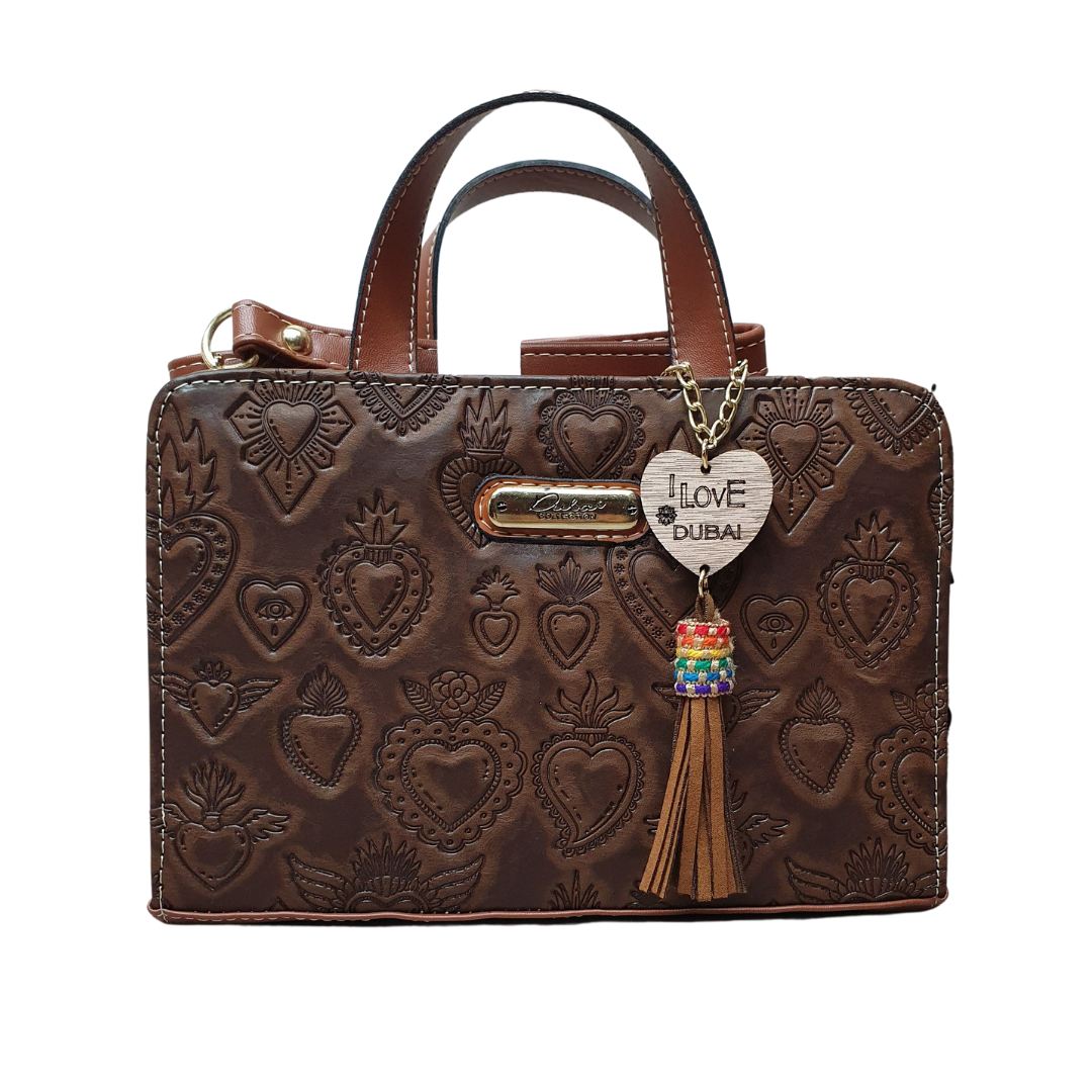 SACRED HEART SMALL HANDBAG